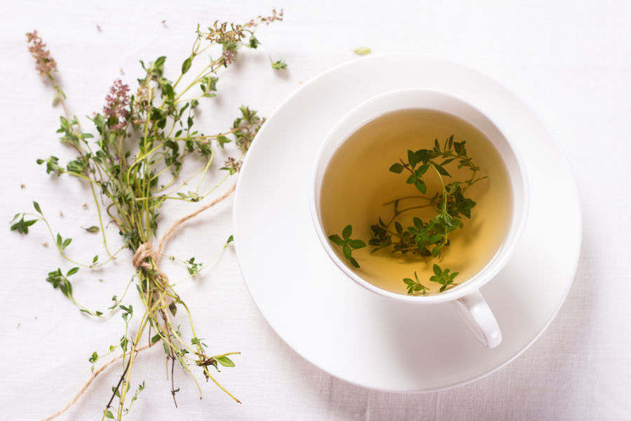 DIY - Recette de tisane au thym, miel et gingembre