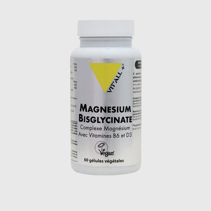 Complexe Magnesium, Vitamine B6 et D3 Compléments alimentaires Vitall+ 