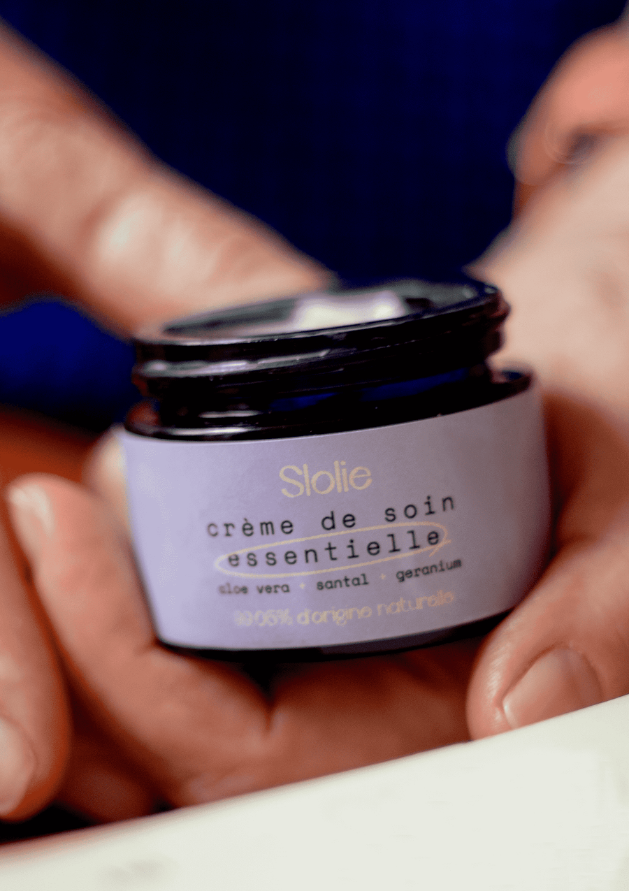 Crème essentielle | Réparatrice et régénérante soins visage, Slolie 