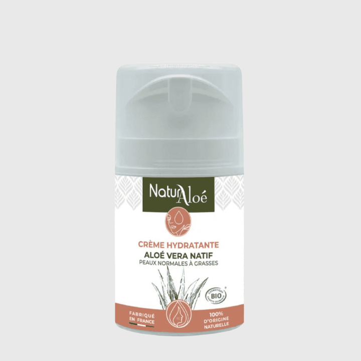 Crème Visage Hydratante à l'Aloé véra Crème visage NaturAloé 