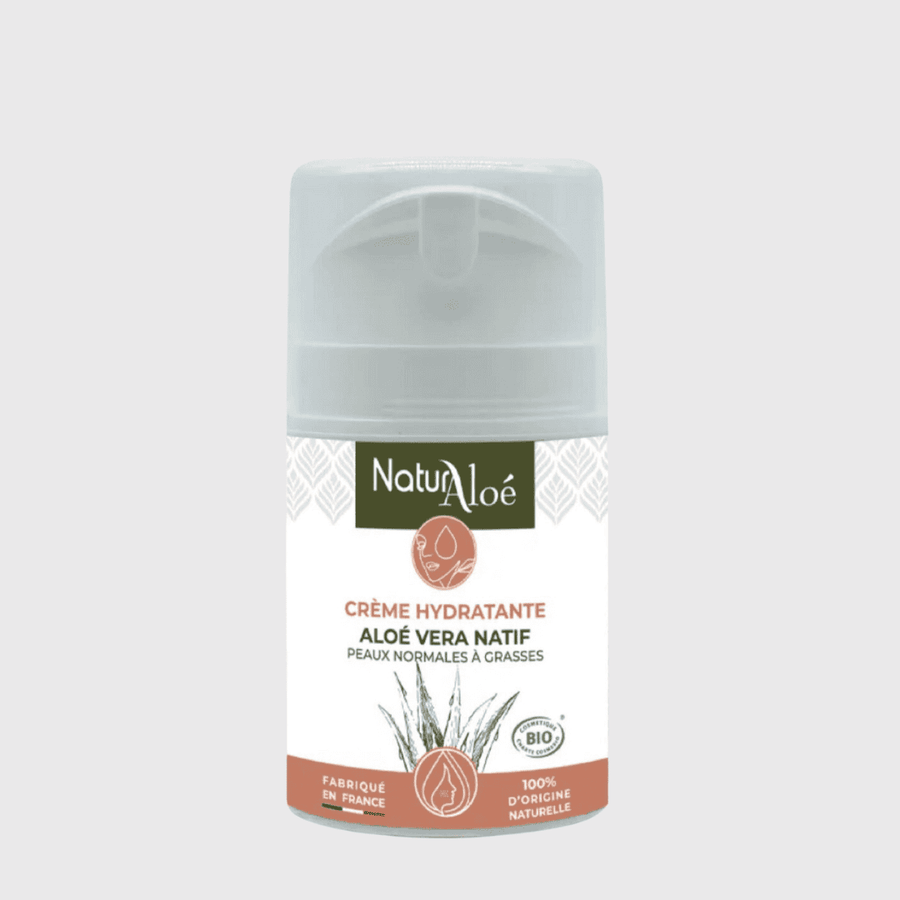 Crème Visage Hydratante à l'Aloé véra Crème visage NaturAloé 