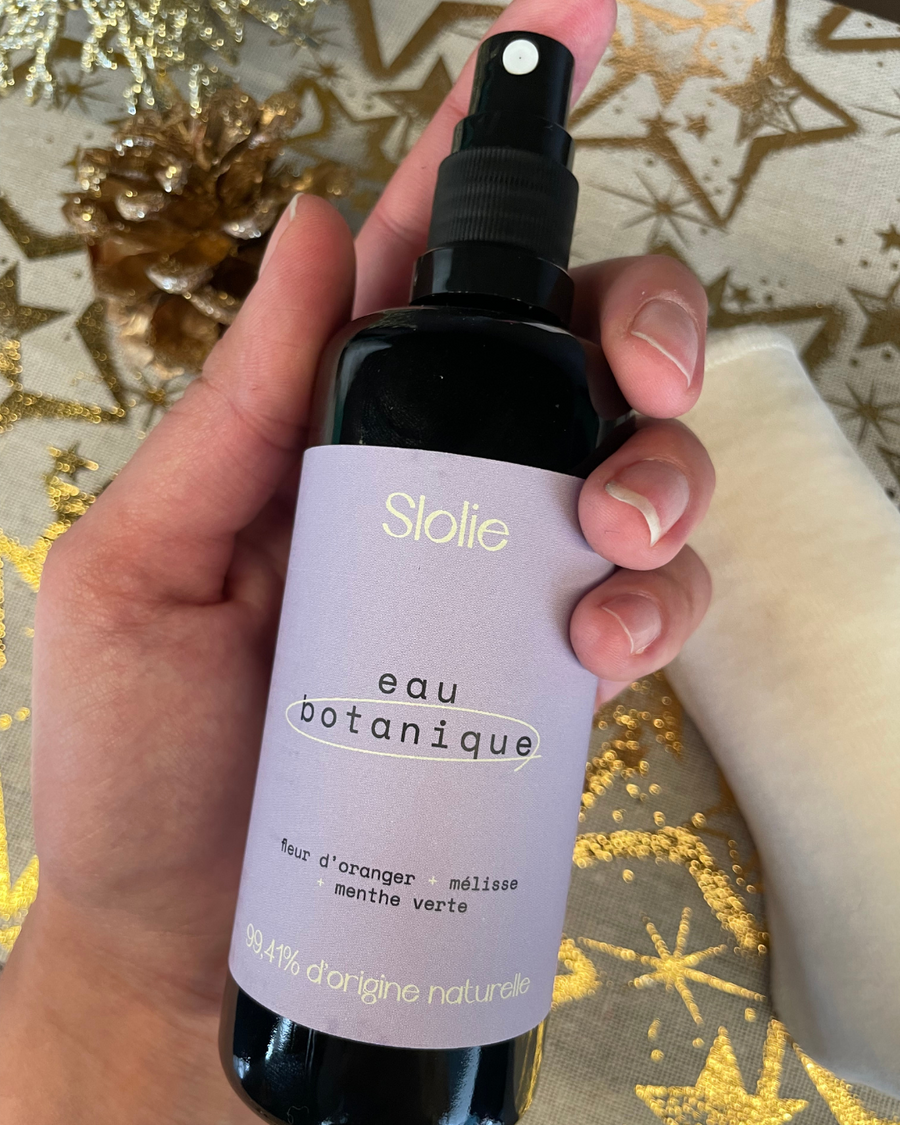 Eau botanique | Tonifiante et apaisante soins visage Slolie 