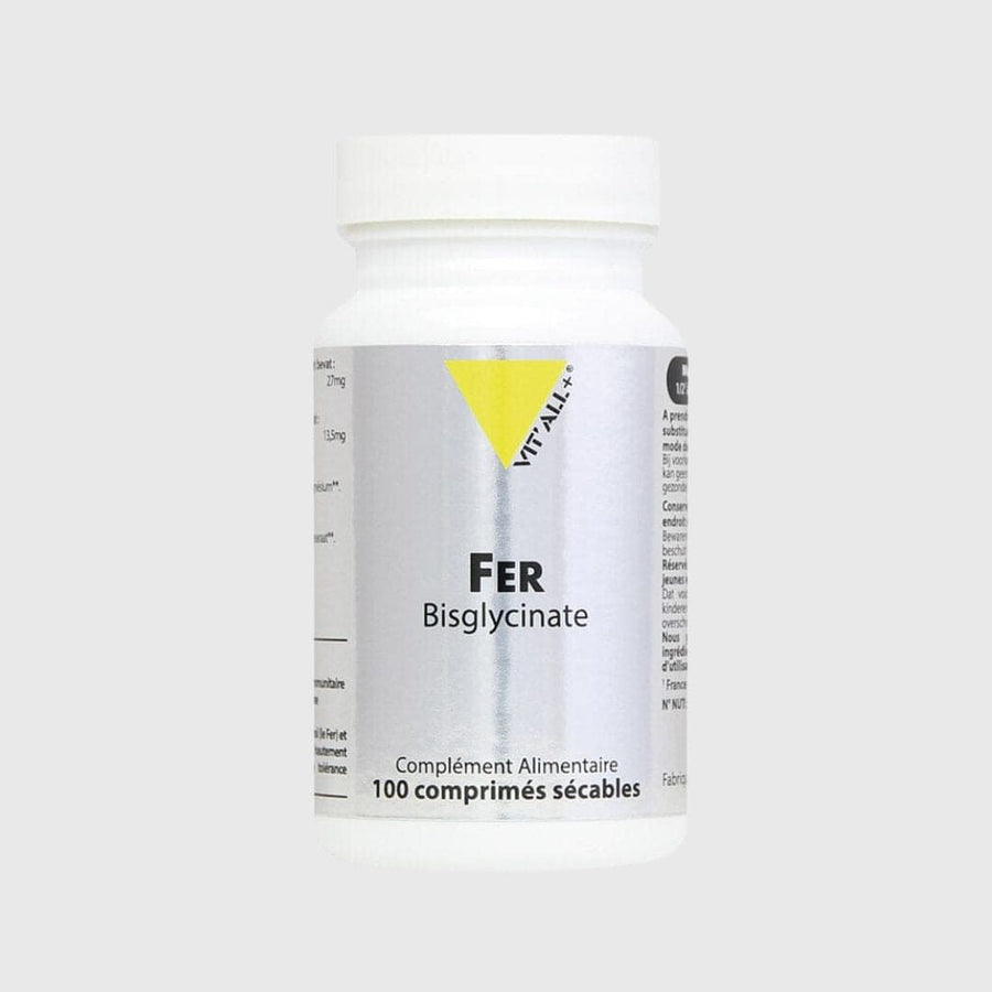 Fer Bisglycinate 27mg – VIT'ALL+ / Compléments alimentaires français